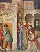 Fra Angelico St Lawrence Receiving the Church Treasures (mk08) China oil painting reproduction